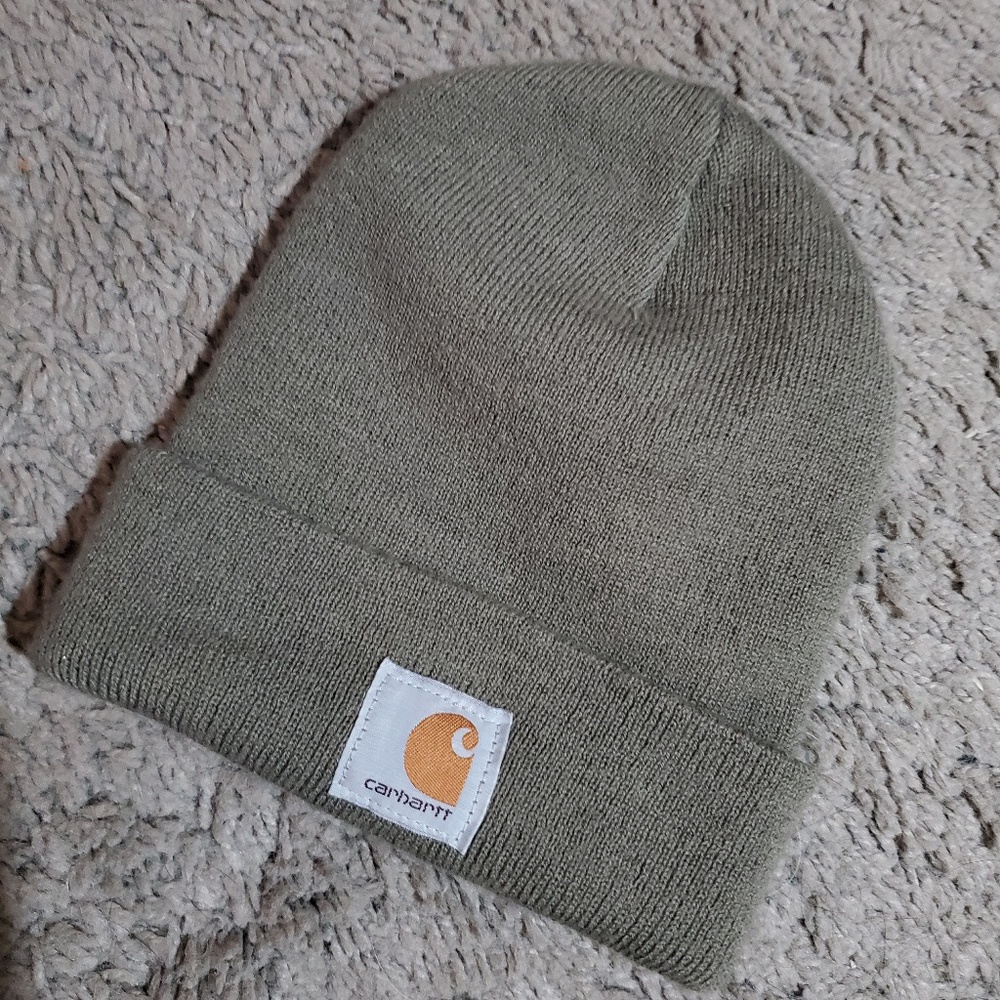 Green Carhartt Beanie